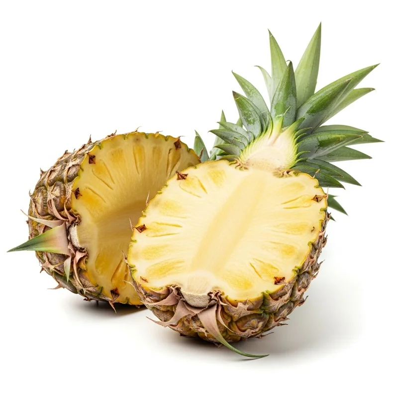 Ananas besin değerleri - 1 porsiyon (83g) başına 50 kalori