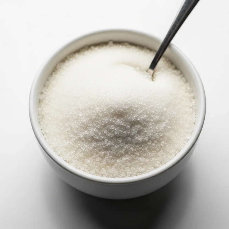 Beyaz Şeker besin değerleri - 1 çay kaşığı (4g) başına 17 kalori